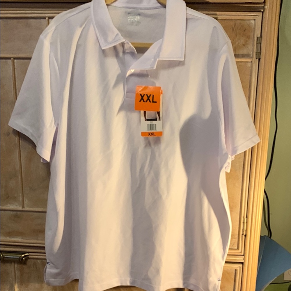 Men's White Polo Shirt